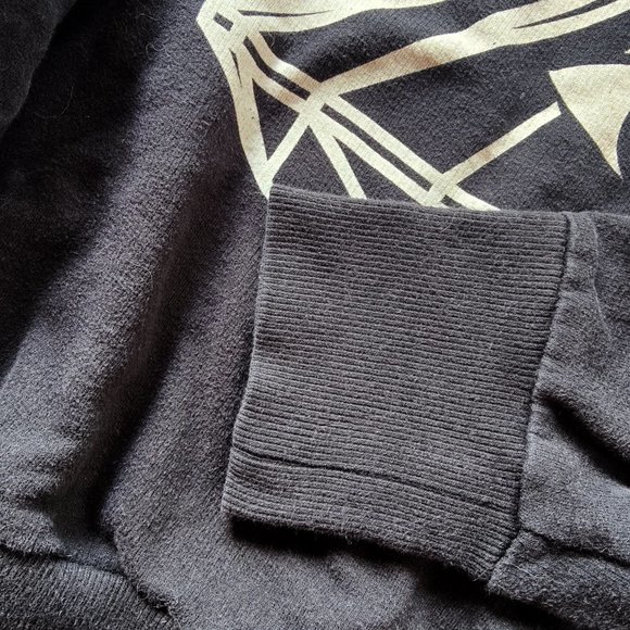 Yours Truly Slouch Shoulder Sweatshirt, Med, Crystal Punk - Picture 5 of 5